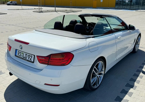 BMW Seria 4 cena 95000 przebieg: 152500, rok produkcji 2015 z Kleszczele małe 352